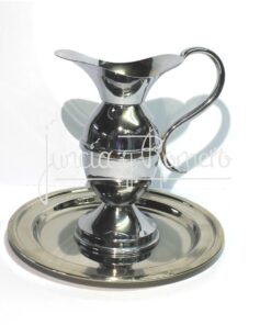 LAVAMANOS NIQUEL LISO +PLATO