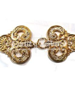 BROCHE DE CAPA-PAÑO  PLANO