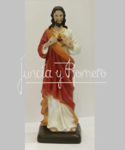 SAGRADO CORAZON 30CM RESINA