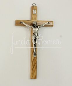 CRUCIFIJO MADERA OLIVO 25X13CM