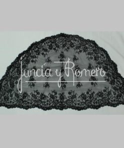 VELO MISA NEGRO A MANO 94CM