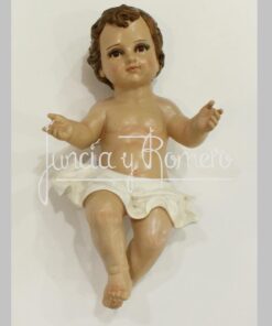 NIÑO JESUS 34CM RESINA OJOS