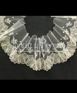 ENCAJE PUNTILLA TULL BORDADO GALLONES