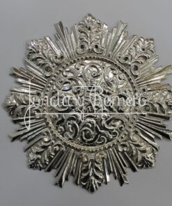 NIMBO RAYOS 17CM PLATEADA