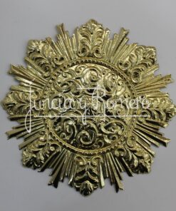 NIMBO RAYOS 17CM DORADO