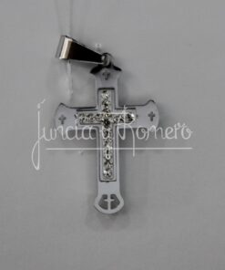CRUZ INOX C/BRILANTES CR