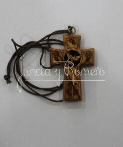 CRUZ OLIVO 5CM PALOMA /COMUNION
