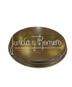 PEANA REDONDA NOGAL 9.0CM