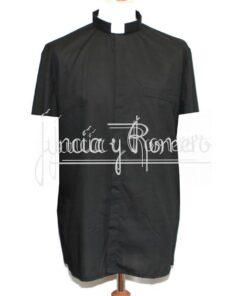 CAMISA SACERDOTE MANGA CORTA