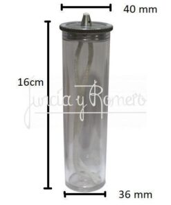 CARTUCHO CERA LIQUIDA 50MM METACRILATO