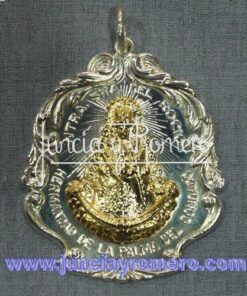 MEDALLA ESTAMPACIÓN ROCIO LA PALMA