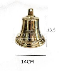 CAMPANA BRONCE 13.5X14 1827 SIN COJIDA